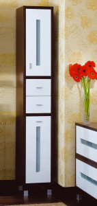 Пенал Бриклаер Бали 34 универсальный с б/к венге