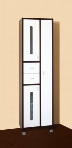 Пенал Бриклаер Бали 57 универсальный с б/к венге