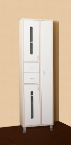 Пенал Бриклаер Бали 57универсальный с б/к светлая лиственница