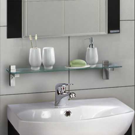 Полка Акватон Ария 50 стеклянная