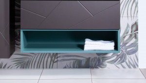 Полка Бриклаер Кристалл 80 Муссон