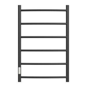 Полотенцесушитель электрический Point PN04758B П6 500x800 диммер слева черный