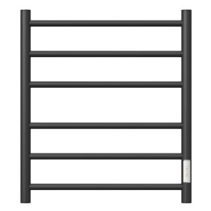 Полотенцесушитель электрический Point PN10856B П6 500x600 диммер справа черный