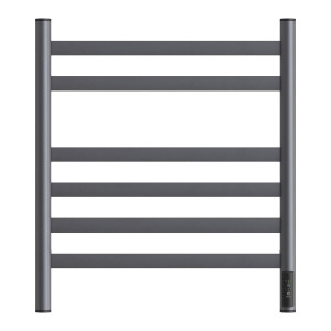 Полотенцесушитель электрический Point Селена PN16856GR П6 500x600 диммер справа графит премиум