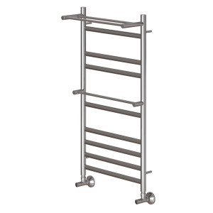 Полотенцесушитель водяной Point Артемида PN14150P П8 500x1000 c двумя полками хром