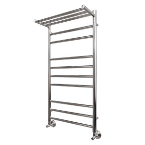 Полотенцесушитель водяной Point PN10150P П9 500x1000 с полкой хром