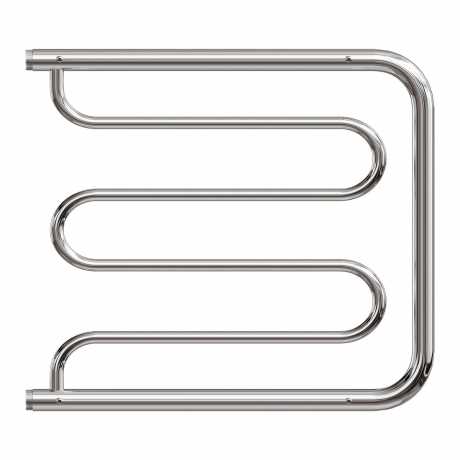 Полотенцесушитель водяной Point PN25666P 600x600 Фокстрот с полкой хром