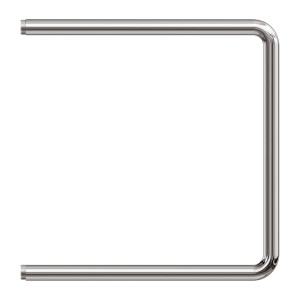 Полотенцесушитель водяной Point PN35556 500x600 П-образный хром