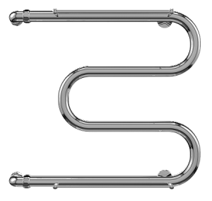 Полотенцесушитель Terminus М-образный с/п 1" 500х700