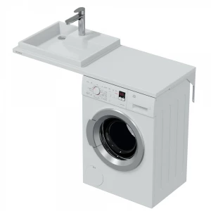 Раковина над стиральной машиной СанТа Юпитер 130х50 левая