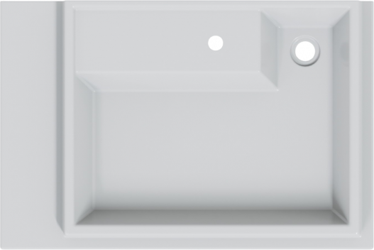 Раковина над стиральной машиной СанТа Юпитер 75х50 R