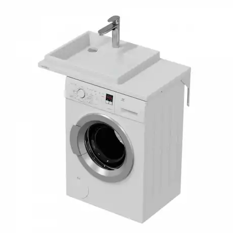 Раковина над стиральной машиной СанТа Юпитер 80х50 левая