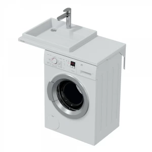 Раковина над стиральной машиной СанТа Юпитер 90х50 левая