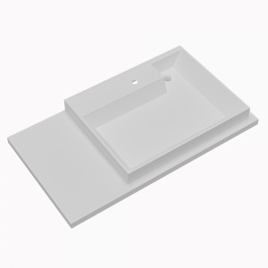 Раковина над стиральной машиной СанТа Юпитер 90х50 правая