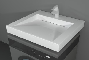 Раковина над стиральной машиной Stella Polar Берта 60x55 с кронштейнами