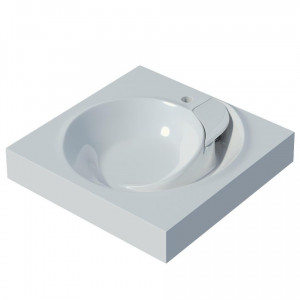 Раковина над стиральной машиной Stella Polar Киото 60x60 с кронштейнами