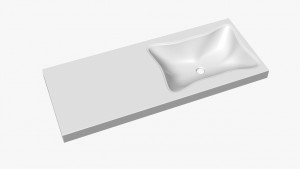 Раковина над стиральной машиной Stella Polar Кредо 120 реверсивная