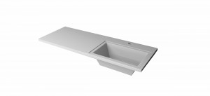 Раковина над стиральной машиной Stella Polar Мадлен 130 правая