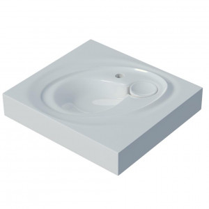 Раковина над стиральной машиной Stella Polar Пальмира 60x55 с кронштейнами