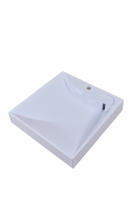 Раковина над стиральной машиной Stella Polar Турин 60x60 с кронштейнами