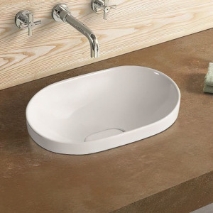 Раковина накладная полувстраиваемая Art&Max AM-5006-B