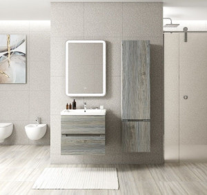 Шкаф-пенал подвесной Art&Max Techno 40 Сосна правый