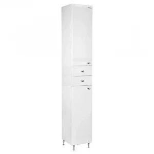 Шкаф-пенал 1Marka Story 29 2 ящика белый глянец R