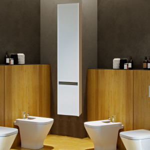 Шкаф-пенал Акватон Капри 30 L, подвесной