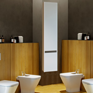 Шкаф-пенал Акватон Капри 30 R, подвесной