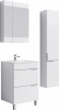 Шкаф-пенал Aqwella Бриг 30 подвесной, белый — рис. 2