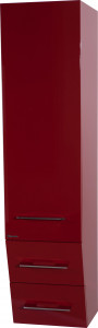 Шкаф-пенал Bellezza Берта подвесная 40 красный Универсальный