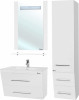Шкаф-пенал Bellezza Берта подвесная 40 L белый — рис. 2