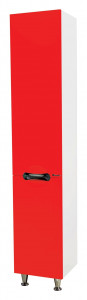 Шкаф-пенал Bellezza Лагуна 35 L красный
