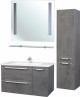 Шкаф-пенал Bellezza Луиджи 35 R серый — рис. 3