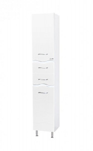 Шкаф-пенал Bellezza Мари 35 белый универсальный