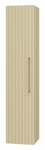 Шкаф-пенал Brevita Alicante 35 подвесной универсальный капучино