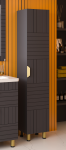 Шкаф-пенал Brevita Gloster 35 правый графит