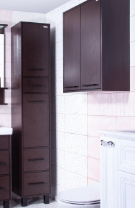 Шкаф-пенал Бриклаер Чили венге