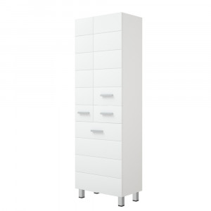 Шкаф-пенал Corozo Денвер 60  с бельевой корзиной