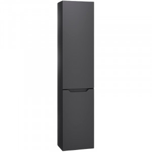 Шкаф пенал Jorno Slide 33 подвесной антрацит