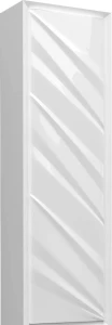 Шкаф-пенал Marka One Glace 30 White R
