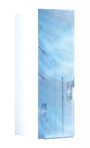 Шкаф-пенал Marka One Liriya 25 Blue marble L