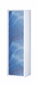 Шкаф-пенал Marka One Milacco 30 Blue marble L