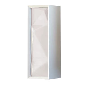 Шкаф-пенал Marka One Romb 30 White R