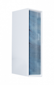 Шкаф-пенал Marka One Seattle 30 Blue marble L