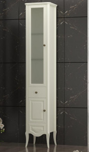 Шкаф-пенал Opadiris Брунелла 38 L слоновая кость