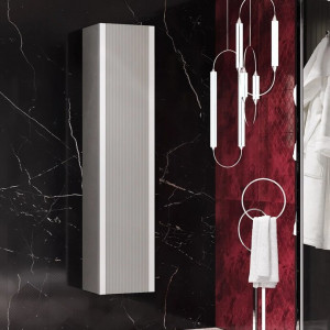 Шкаф-пенал Opadiris Рубинно 40 универсальный серый