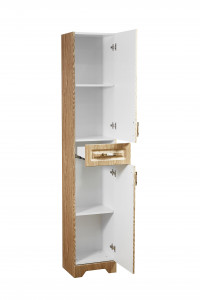 Шкаф-пенал Stella Polar Кармела 36 карпатская ель
