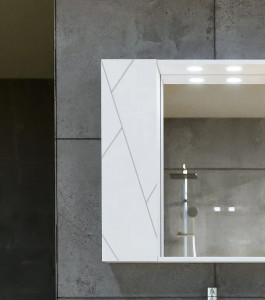 Шкаф Бриклаер Кристалл 20 подвесной белый