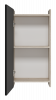 Шкаф Misty Поло 40 подвесной универсальный антрацит/дуб галифакс белый — рис. 3